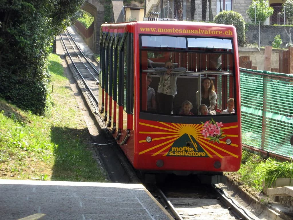 Monte San Salvatore: Funicular, Views and Time Needed
