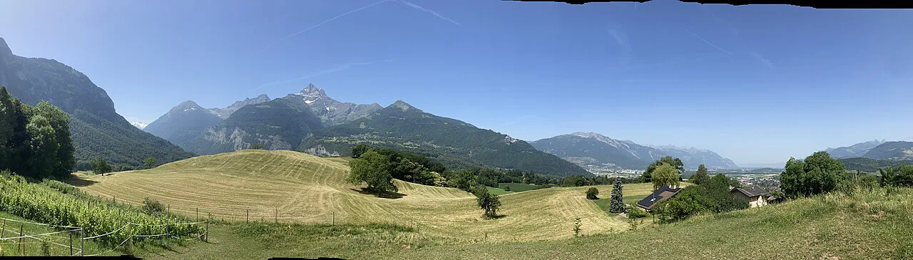 Alps Valais, Switzerland