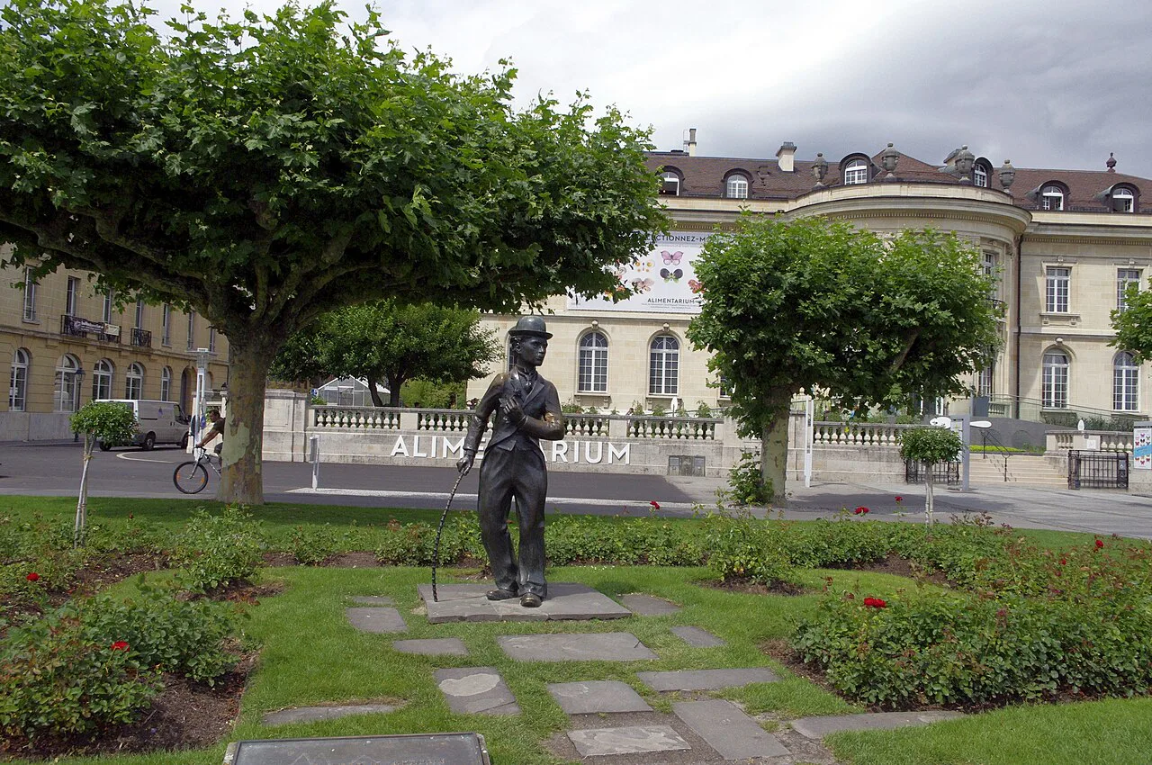 Chaplin-Statue, Vevey