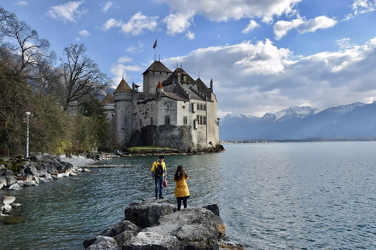 Château de Chillon(Chillon Castle) on the Lake Geneva Shore (Ank Kumar), Montreux
