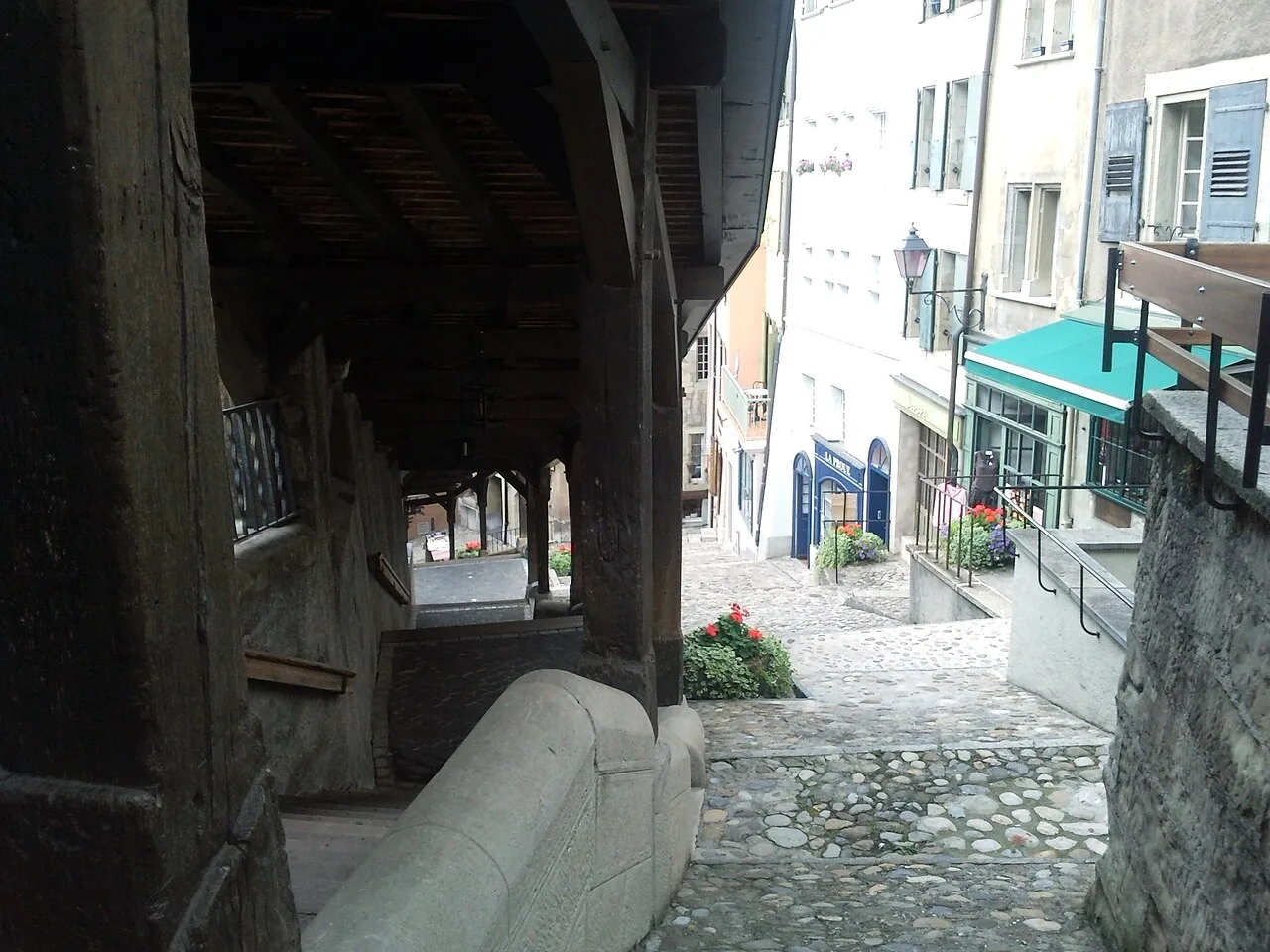 Escaliers du Marche Lausanne