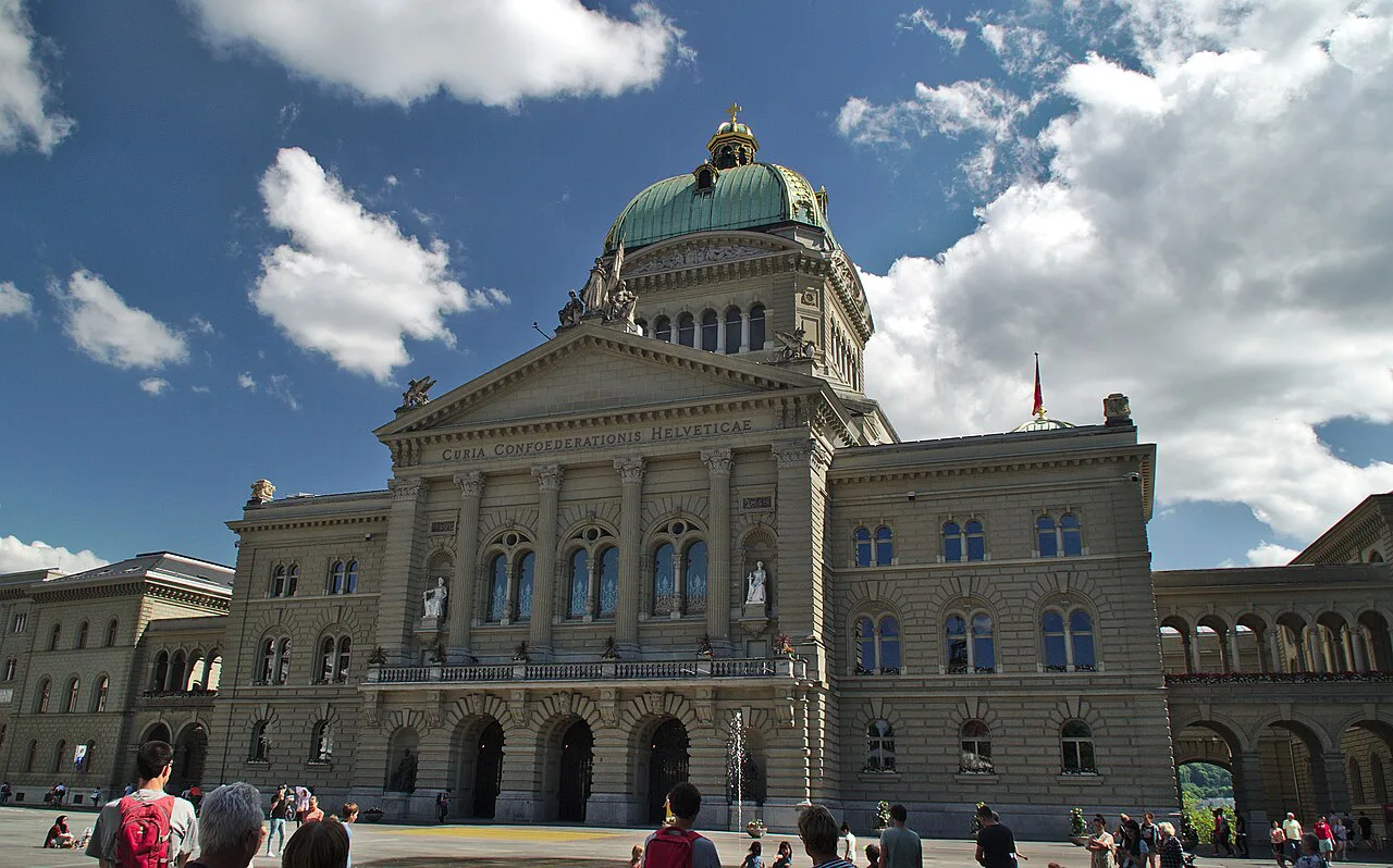 Federal Palace of Switzerland in Bern