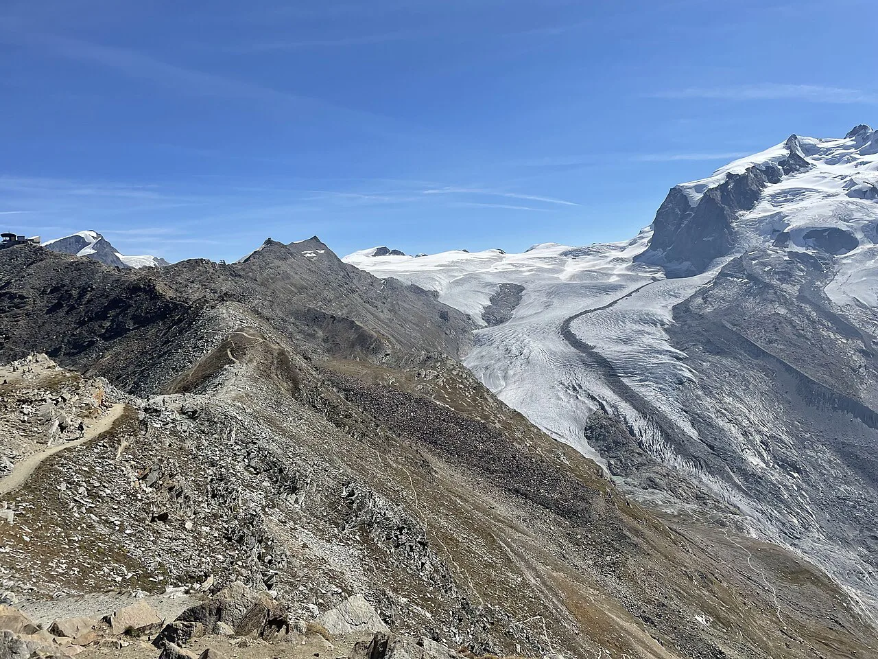 Weissgrat from Gornergrat, Zermatt