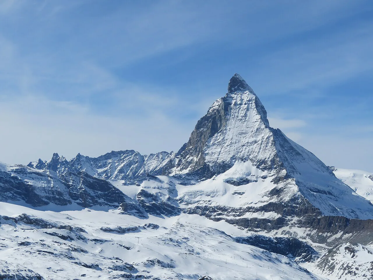 View of The Matterhorn from Gornergrat Railway, Zermatt