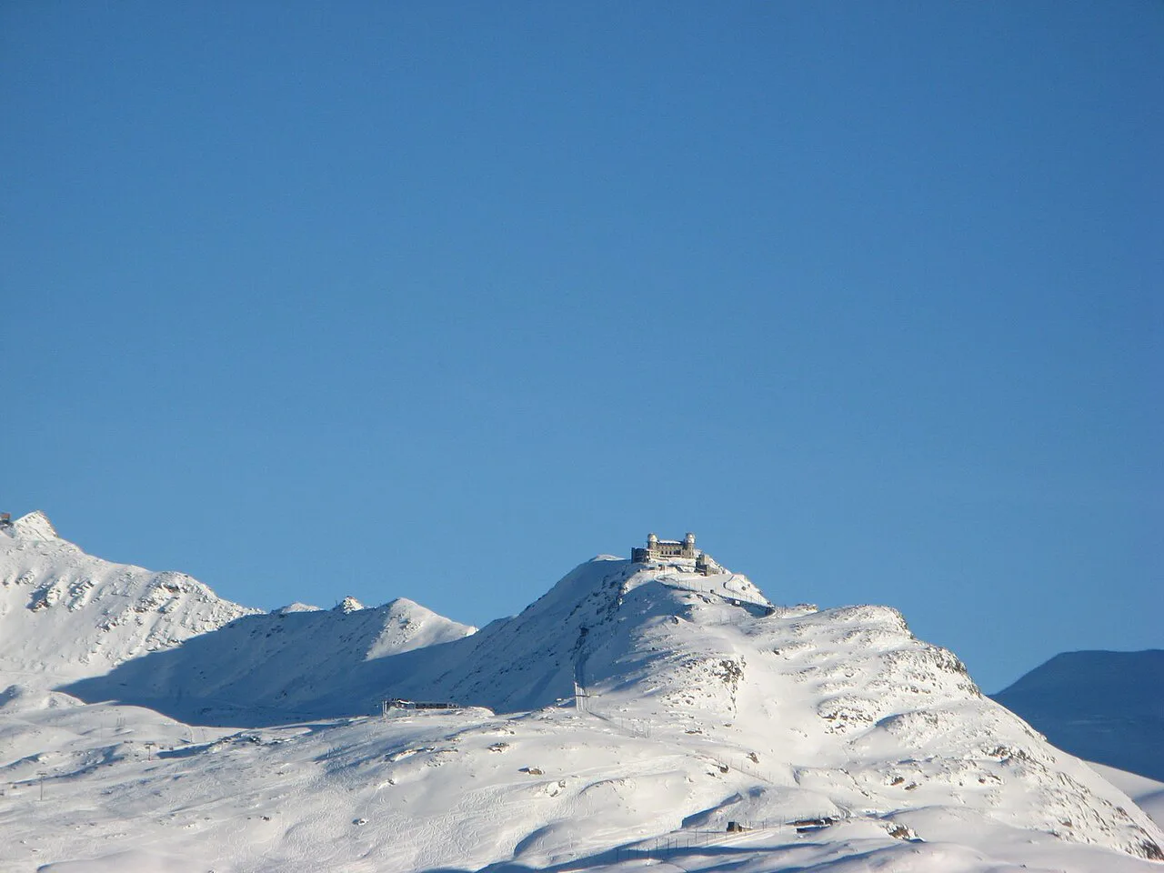 Gonergrat from Schwarzsee Paradise, Zermatt