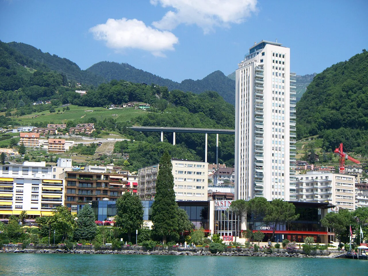 Rebuilt Montreux Casino
