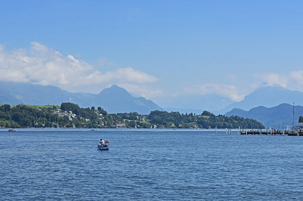 Lucerne Lake from Schweizerhofquai