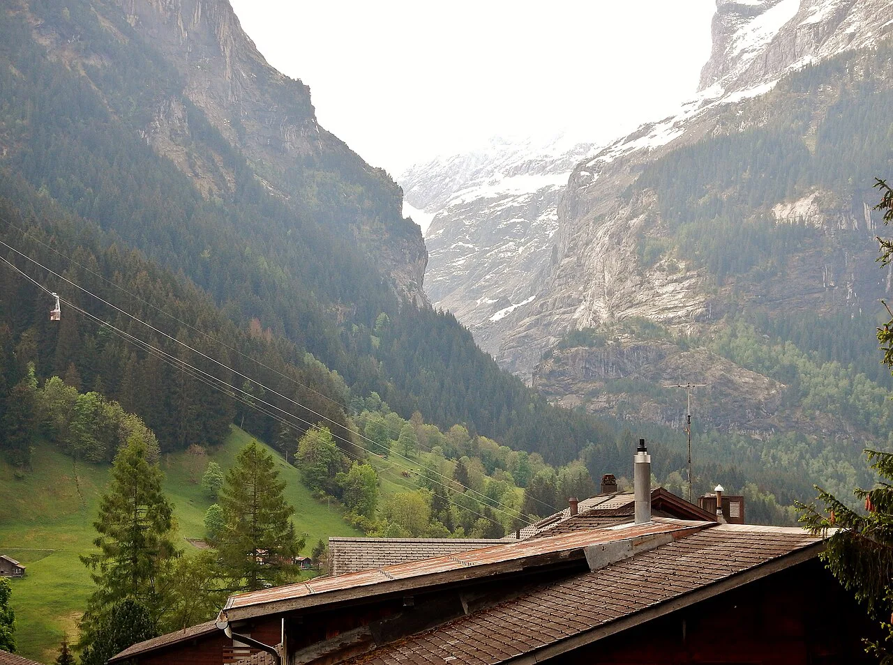 Luftseilbahn Grindelwald-Pfingstegg - panoramio