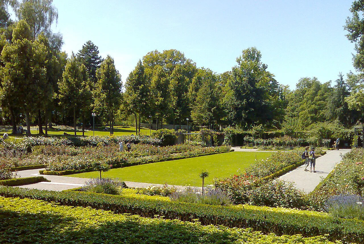 Bern Rosengarten Teil-Ansicht