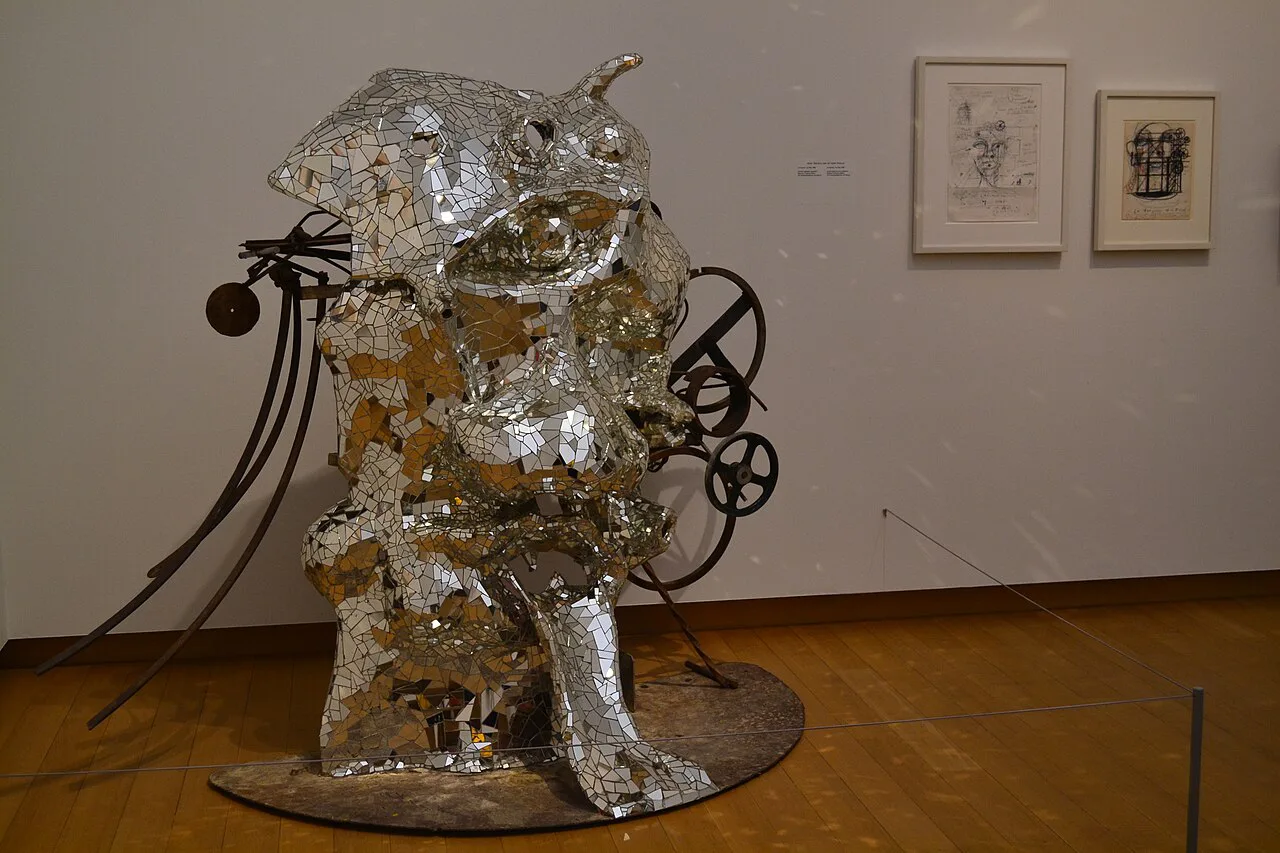 Tinguely's and Phalle's, 'Le Cyclop', Basel