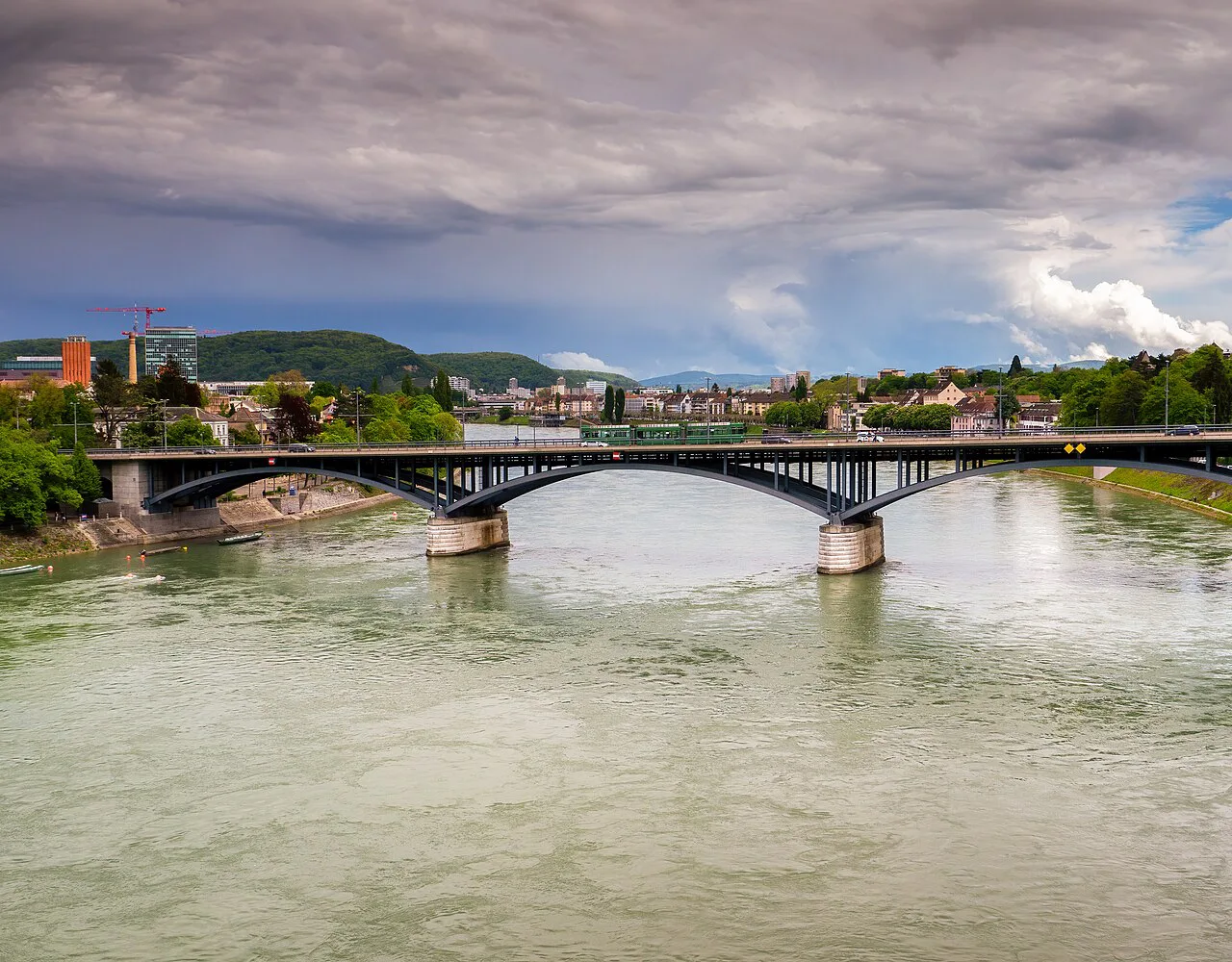 Basel Wettsteinbrücke- -RM