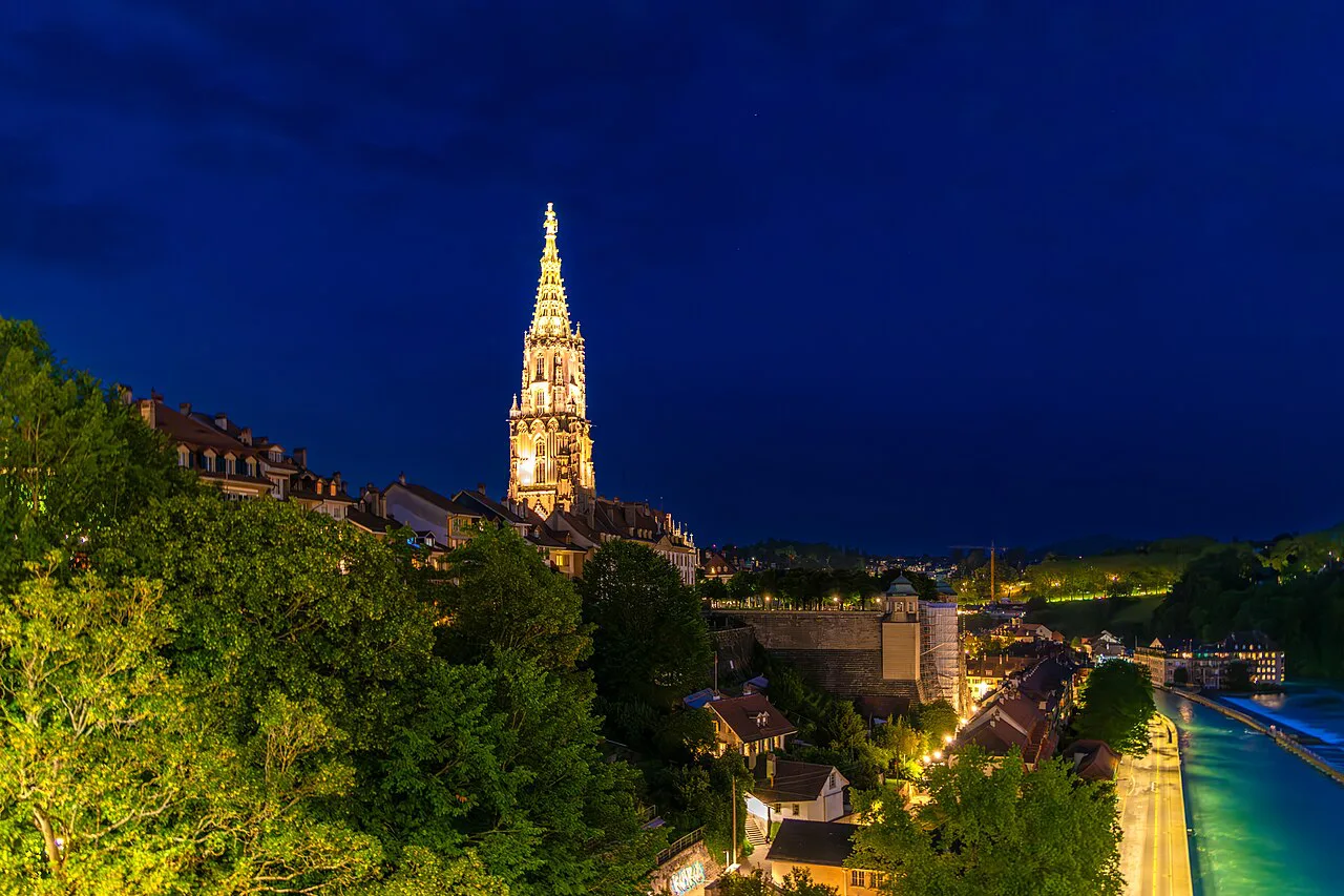 Blue hour in Bern