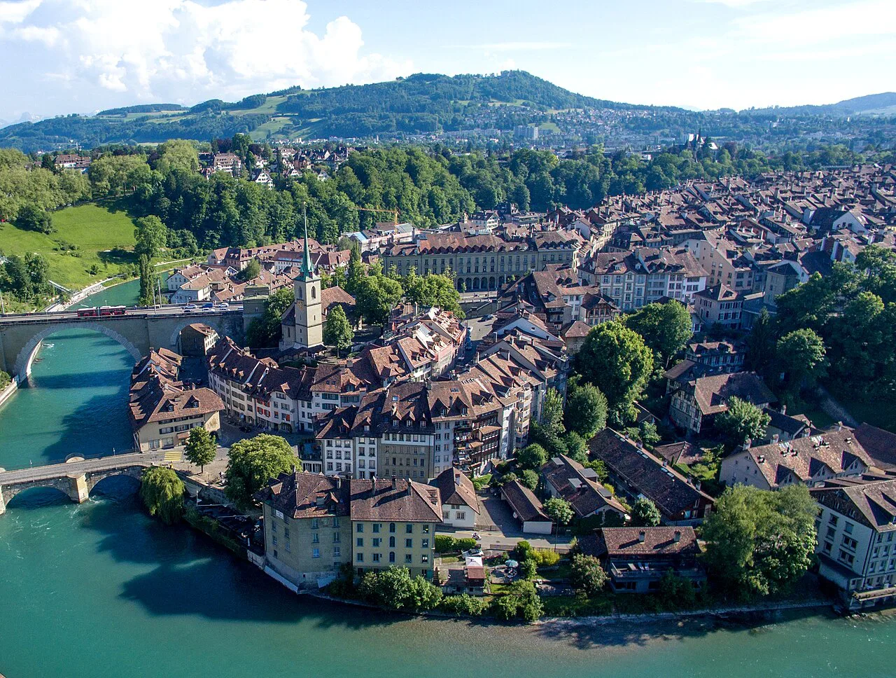 Central Bern from north