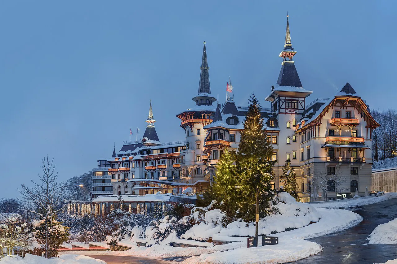CH.ZH.Zurich Hotel The-Dolder-Grand 3x2-R 15K