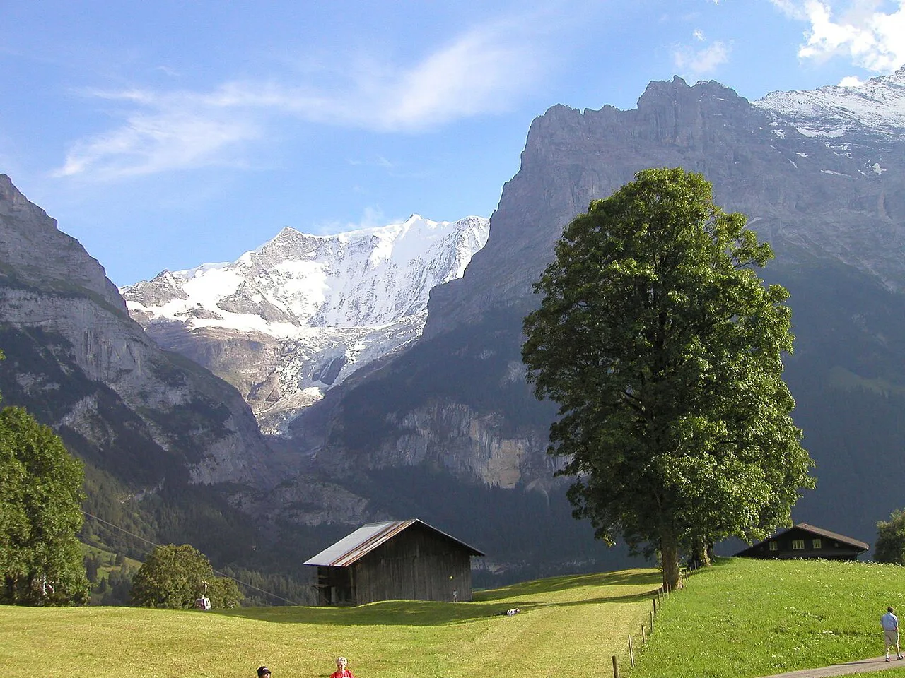 View of Grindelwald, Switzerland
