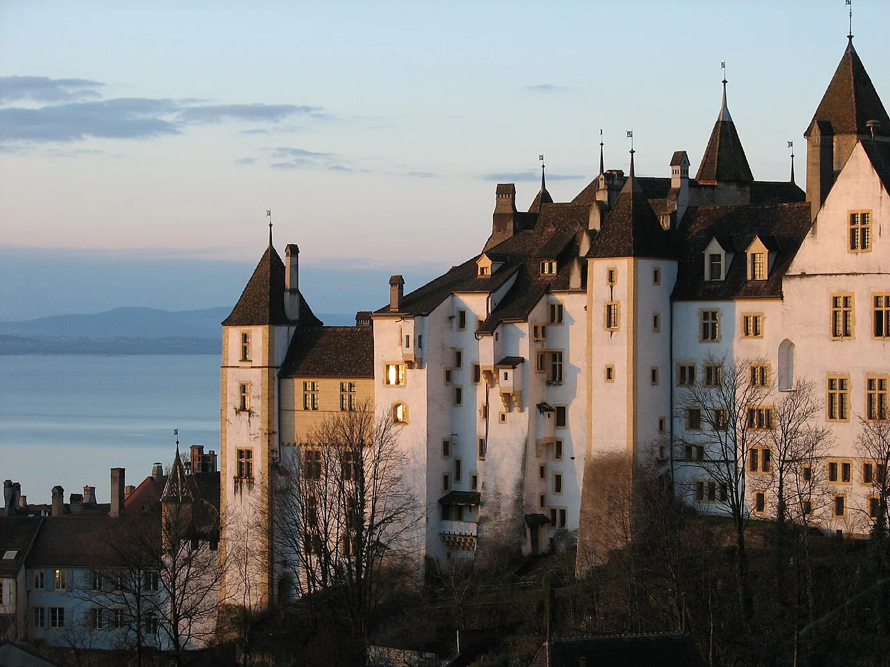 View of Neuchatel, Switzerland