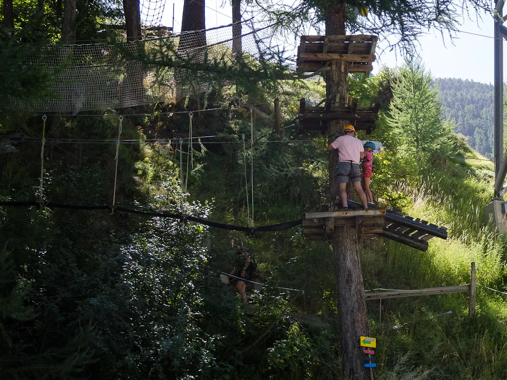 The Forest Fun Park in Zermatt, Switzerland.