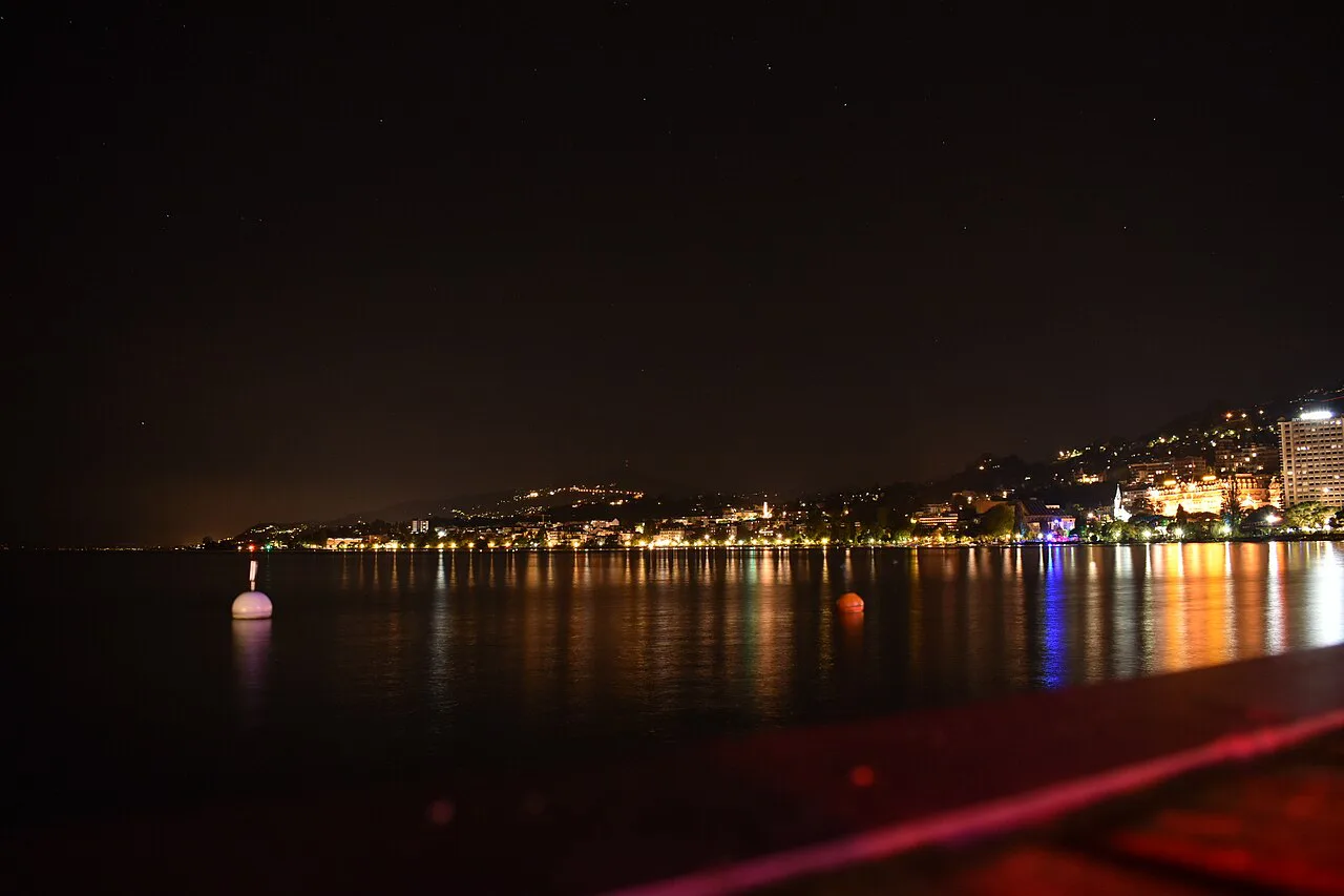 A view from Place du Marché in Montreux