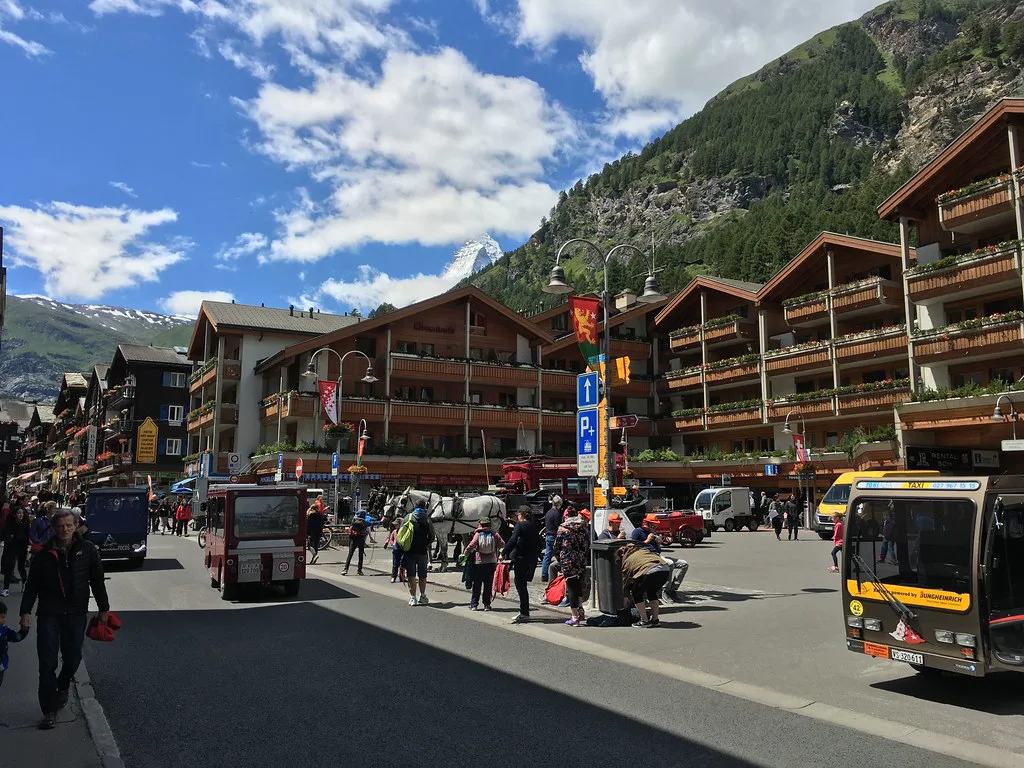 View of Zermatt, Switzerland
