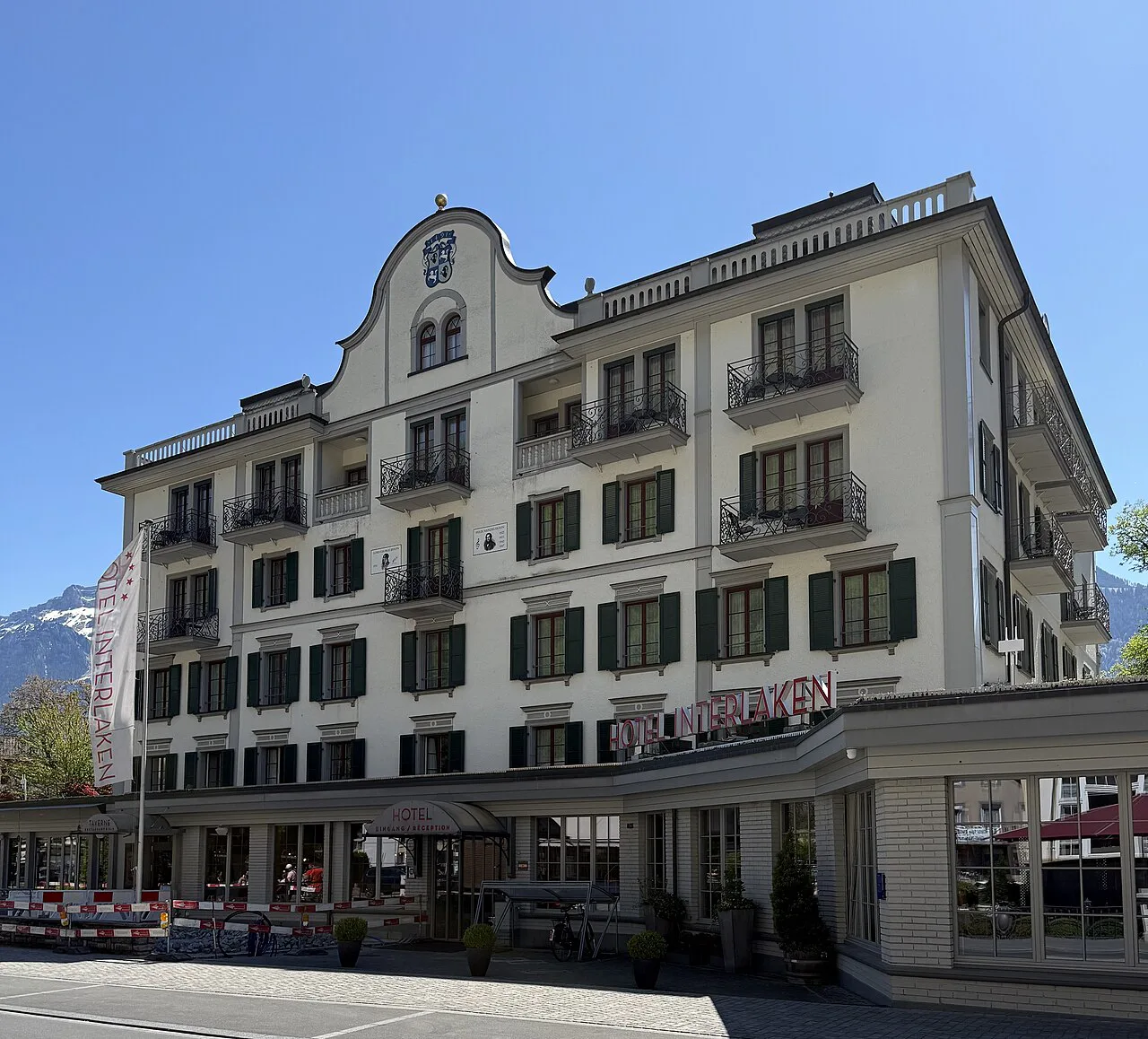 Hotel Interlaken Eingangsbereich