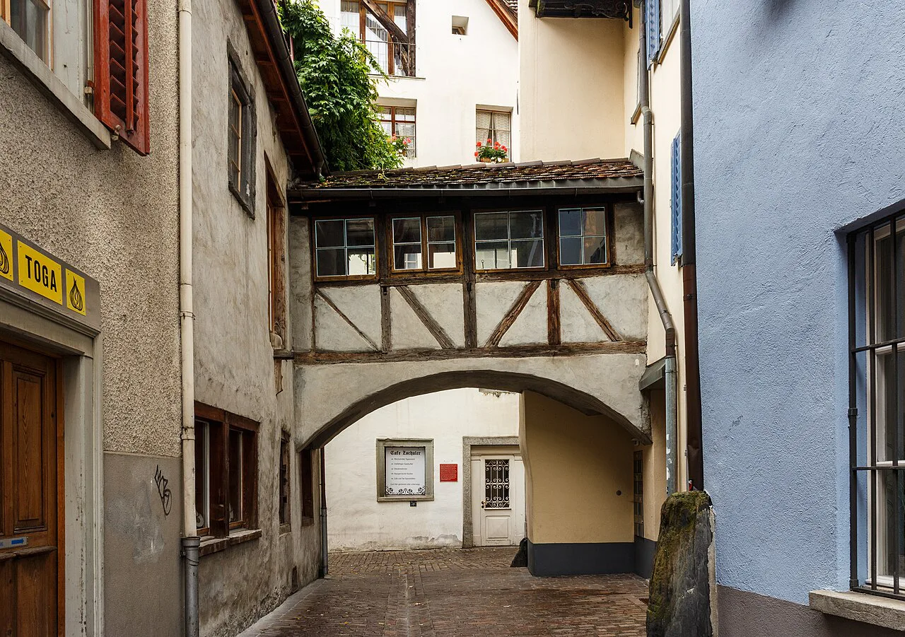 Chur in Graubünden (Zwitserland)