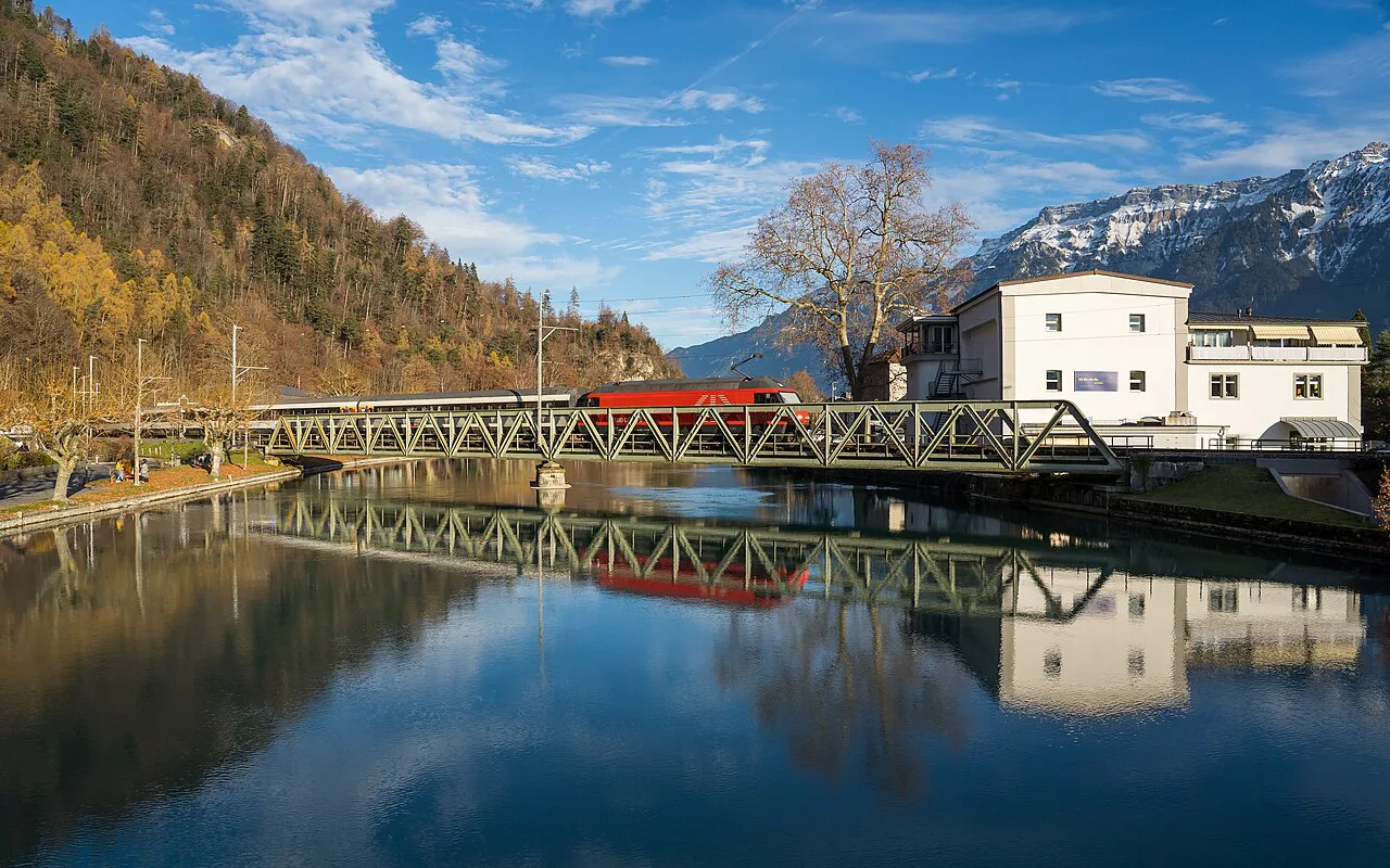Untere Aarebrücke Interlaken