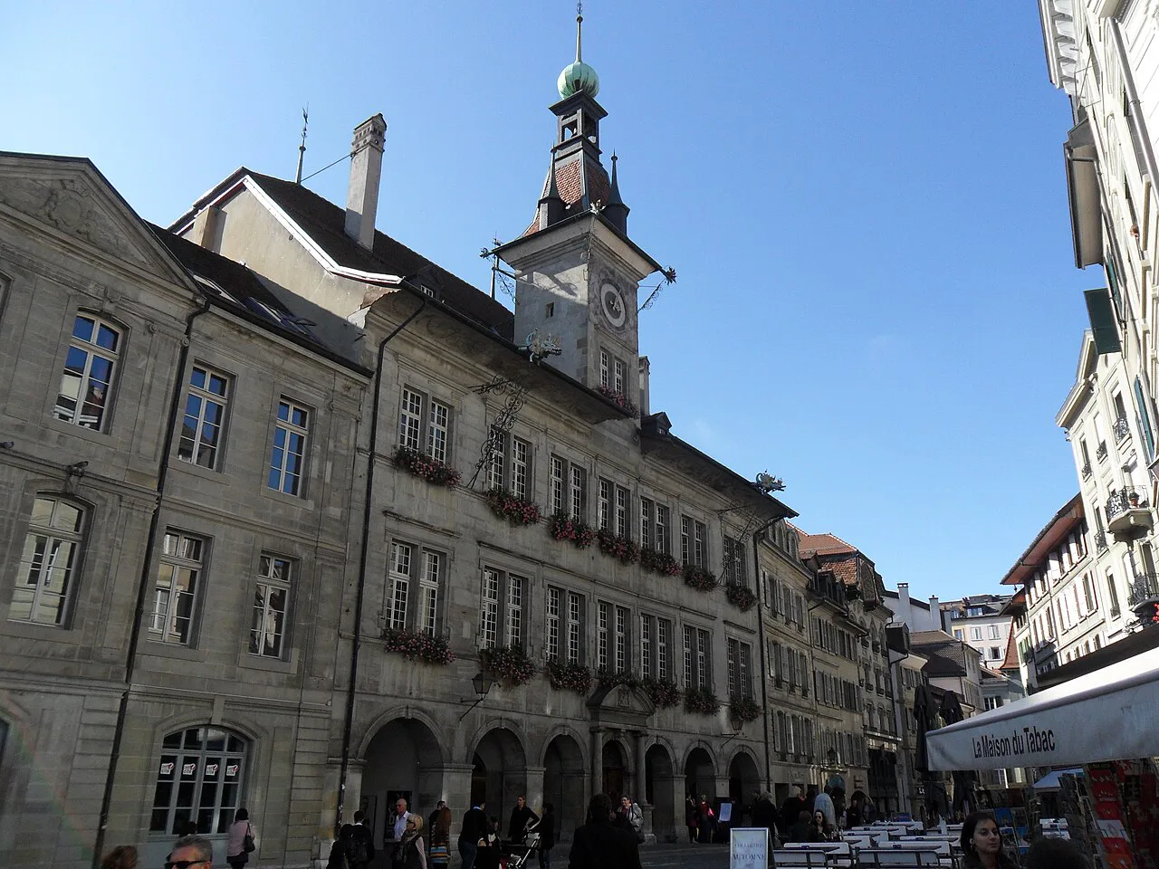 Lausanne Rathaus