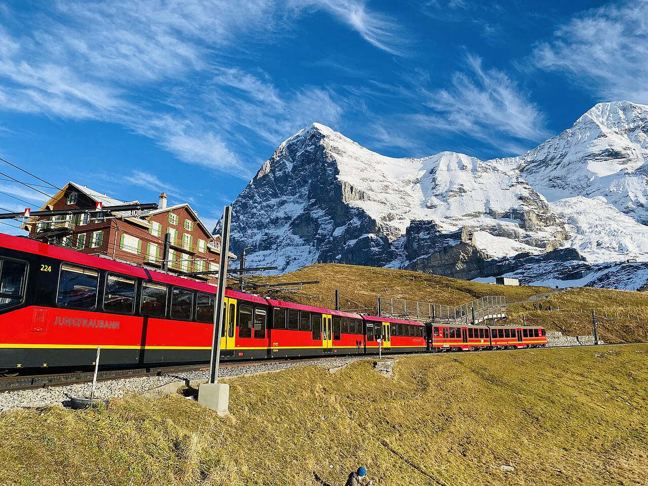 On the way to 'Top of Europe', Switzerland