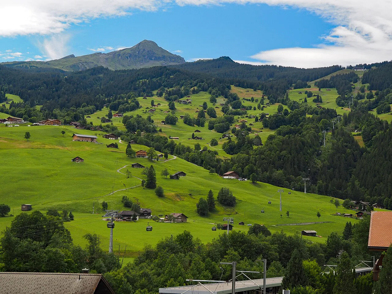 View of Grindelwald, Switzerland