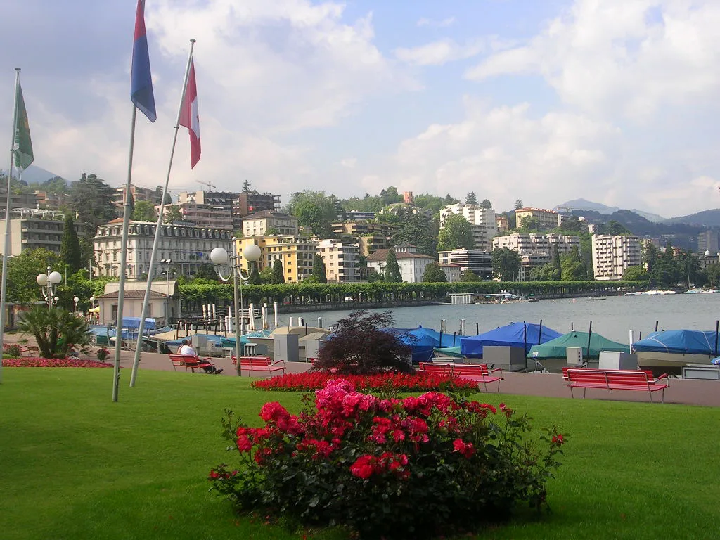View of Lugano, Switzerland