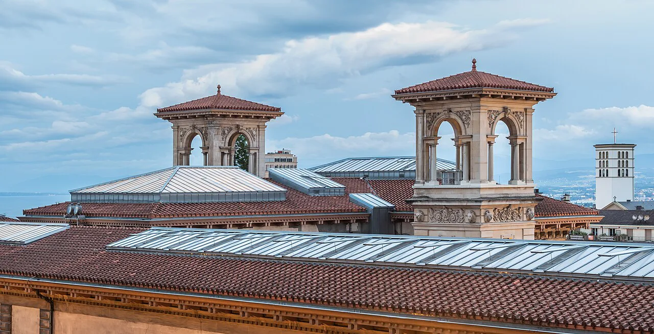 Palais de Rumine in Lausanne (roof)