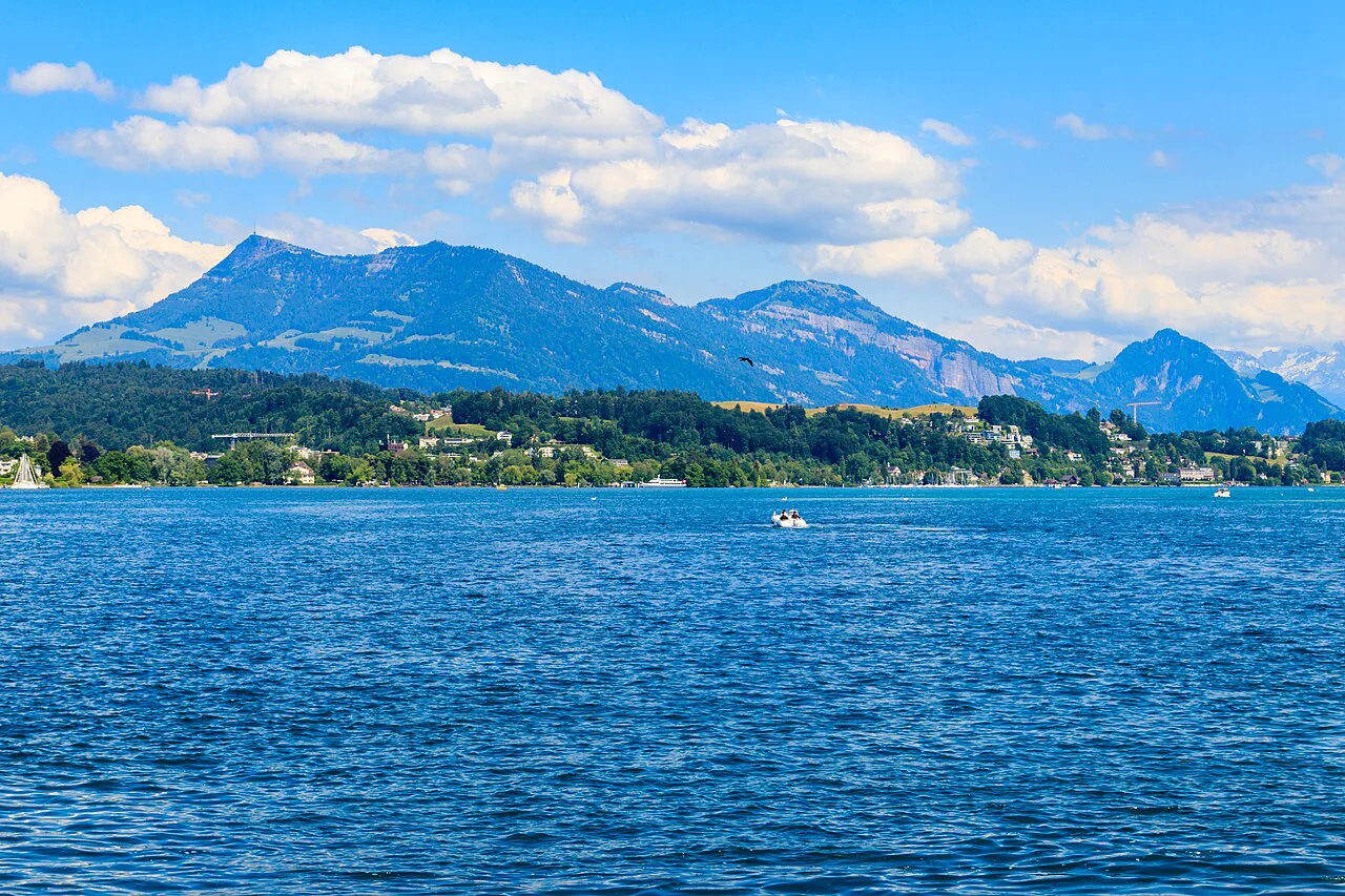 Lake Lucerne in Lucerne city