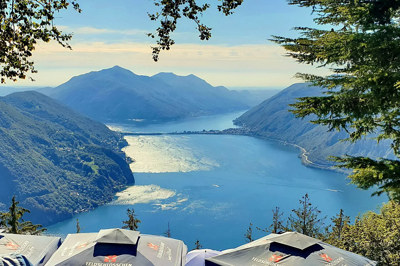 Melide - Lugano - Monte Bré