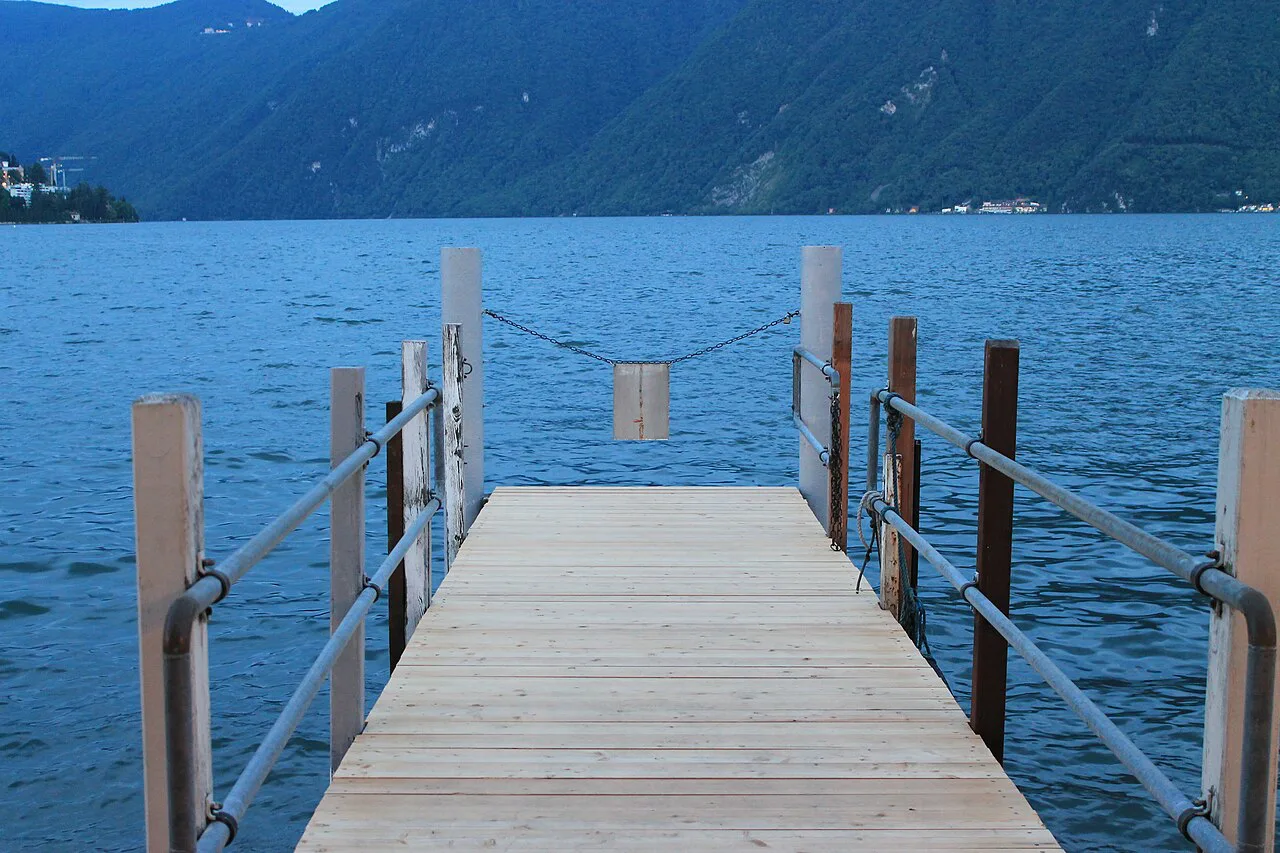 View of Lake Lugano