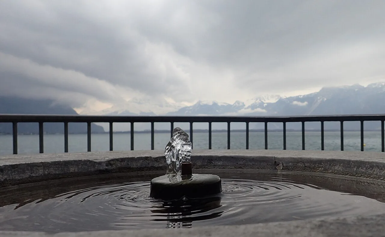 Montreux fountain