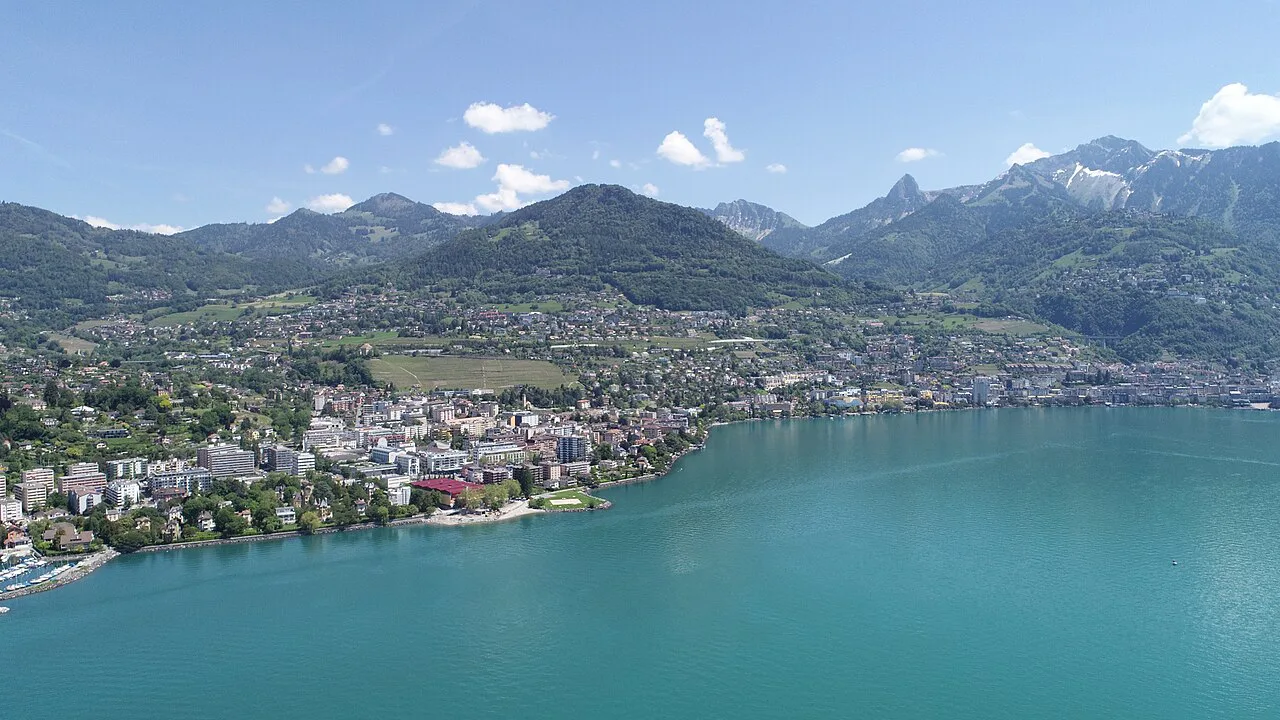Montreux-aerial