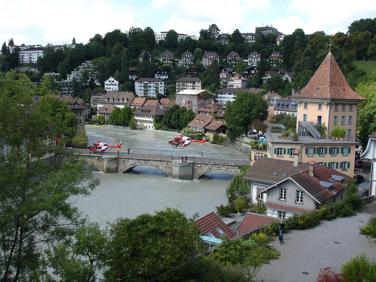 Hochwasser Matte, Bern