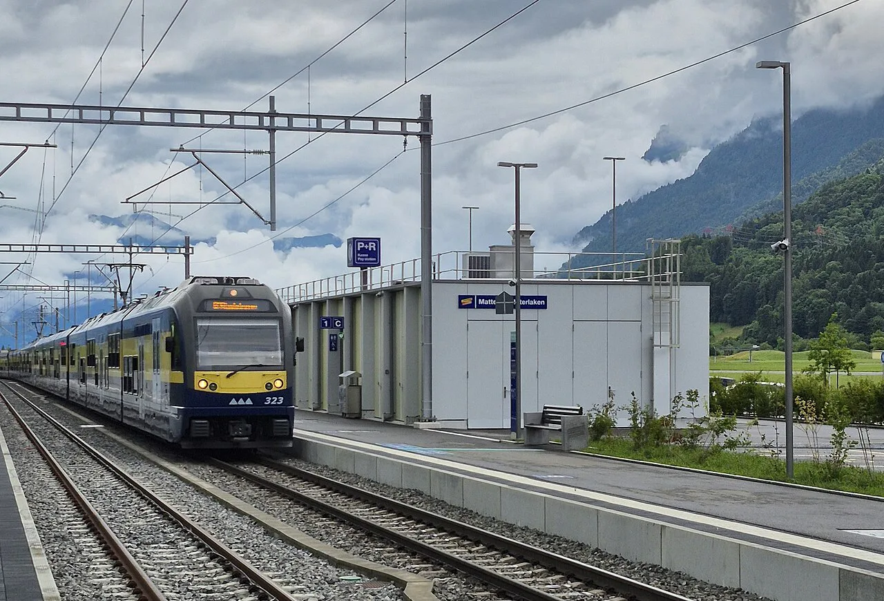 Matten bei Interlaken railway station
