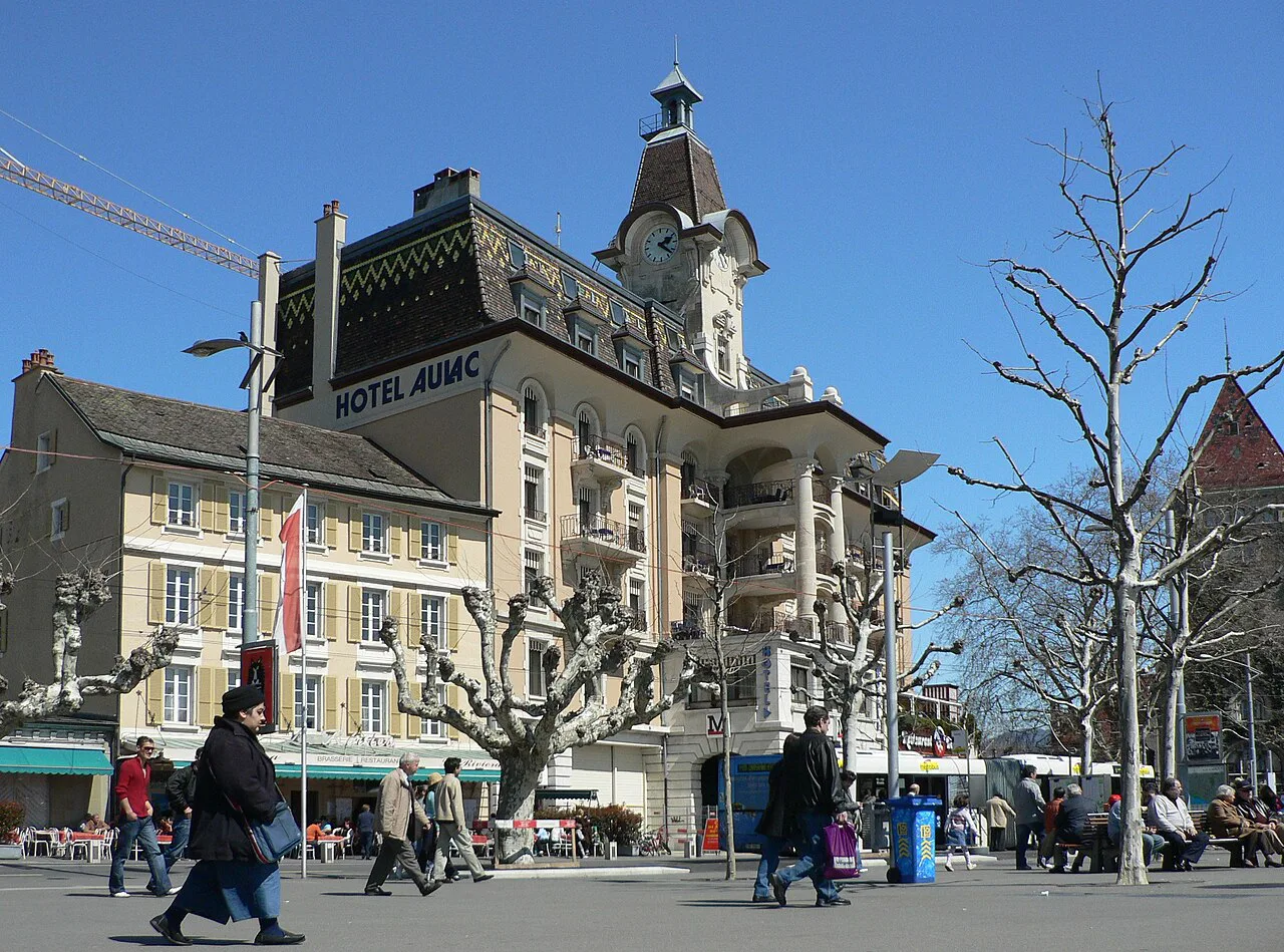 Hotel d ouchy lausanne suisse