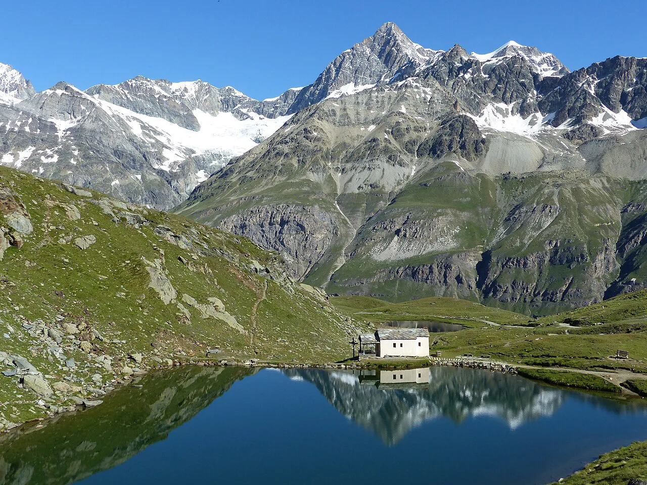 Schwarzsee Obergabelhorn, Zermatt