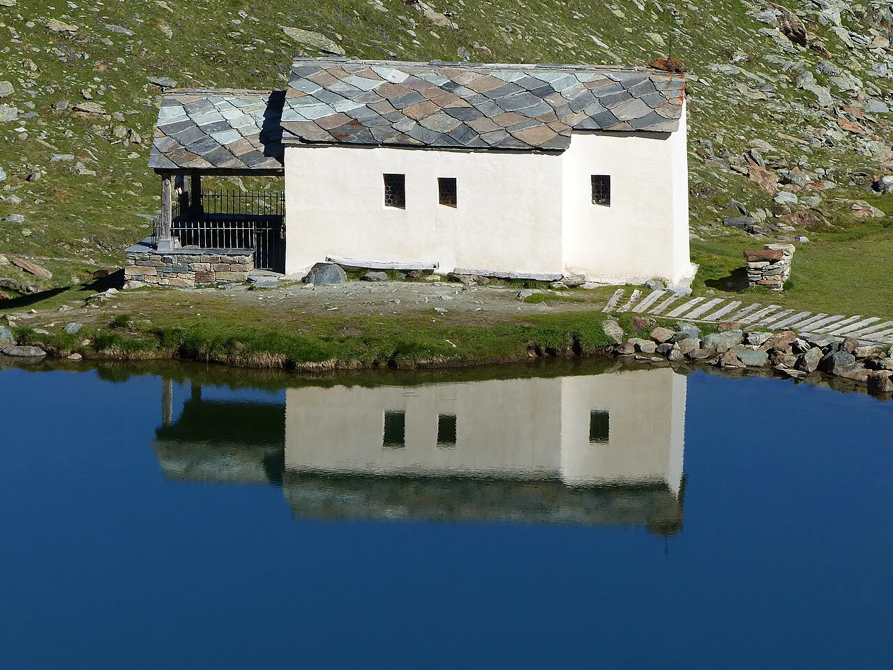 Schwarzsee Schwarzsee Kapelle Maria zum Schnee, Zermatt