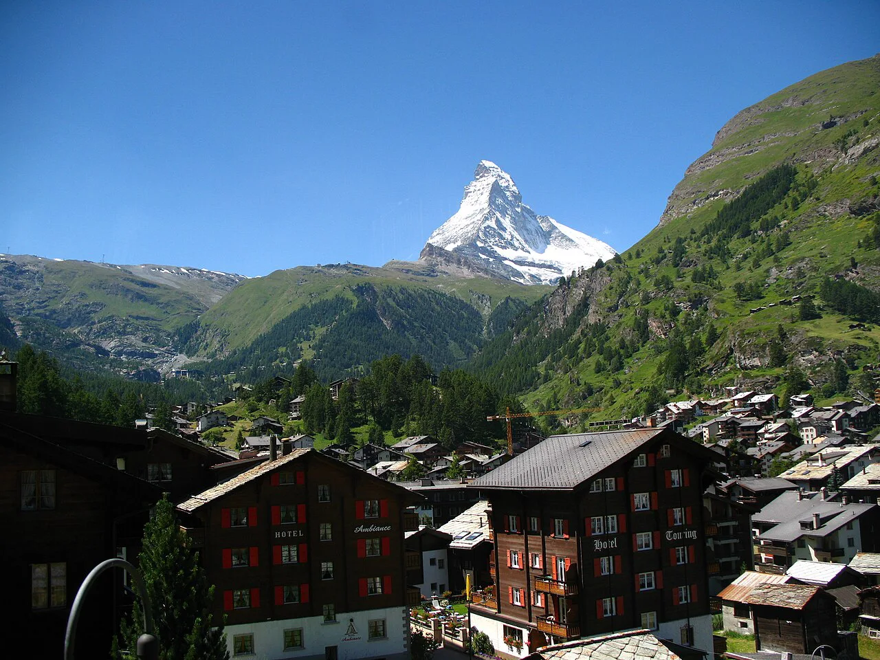 View of Zermatt, Switzerland