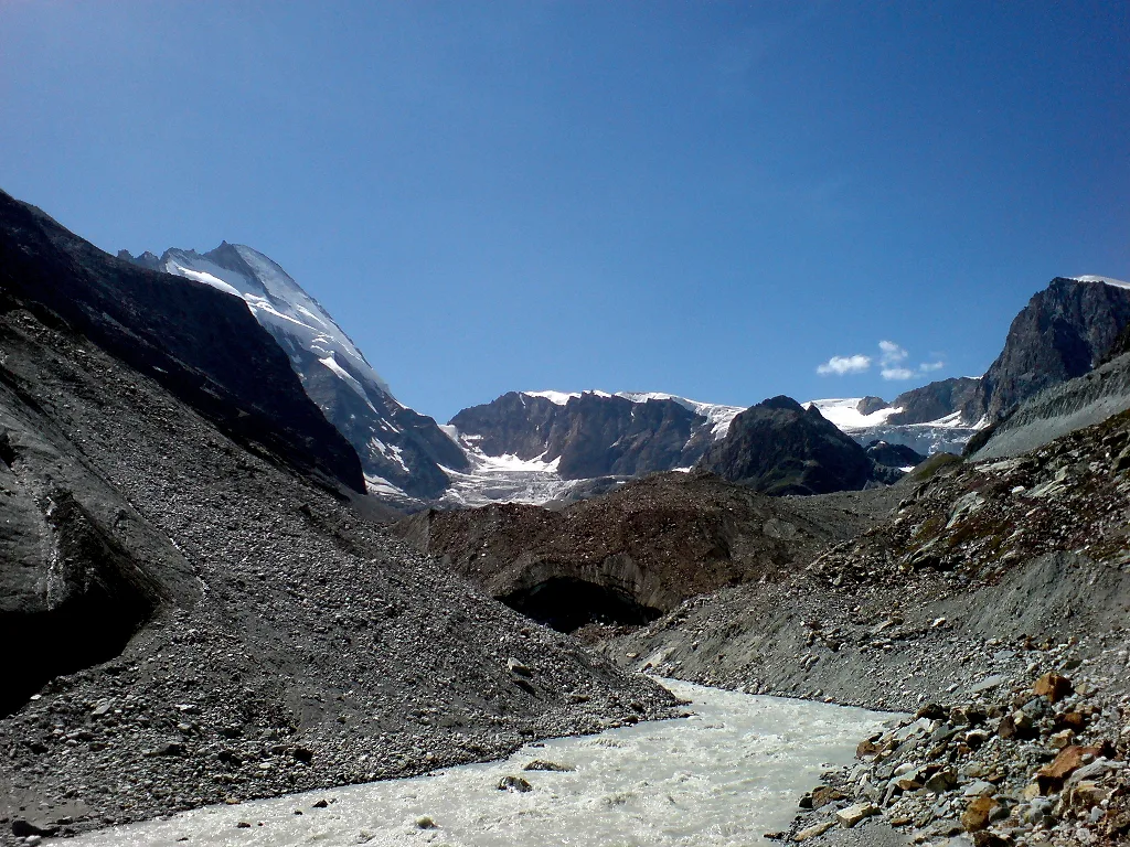 Zmutt Glacier, Zermatt