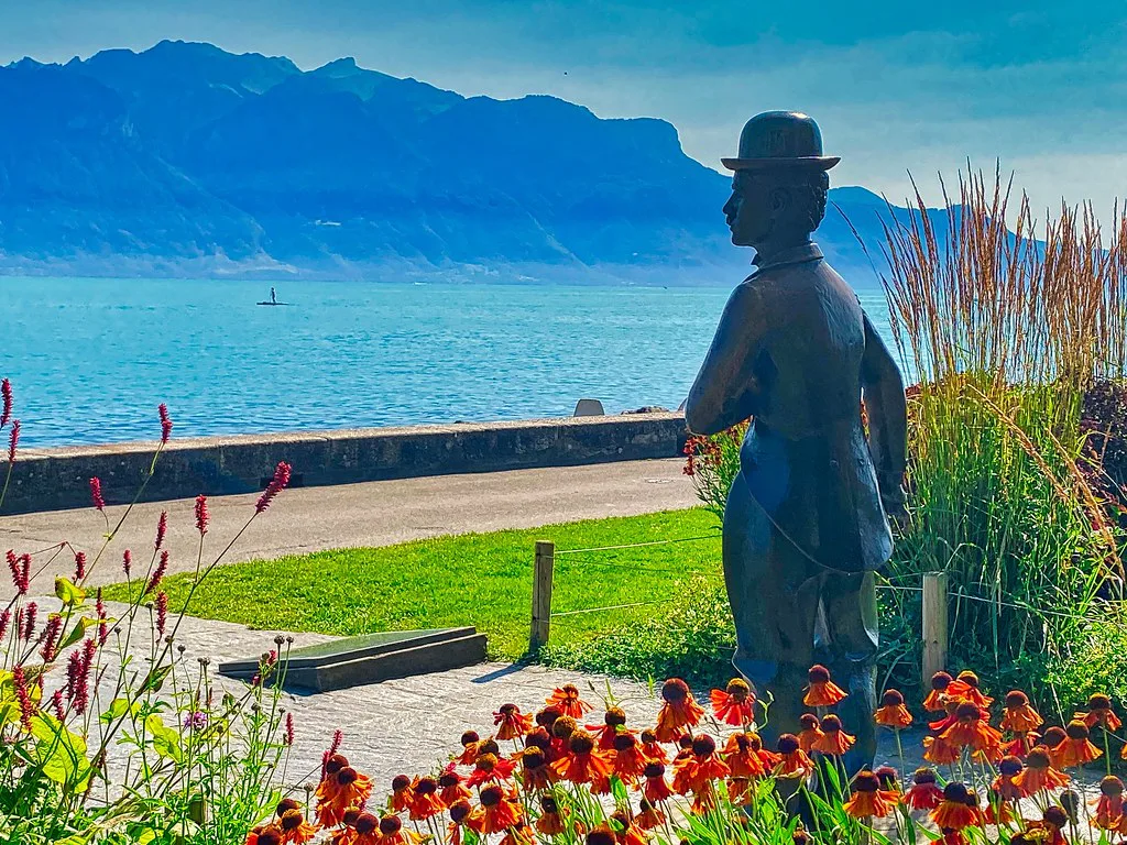 View of Vevey, Switzerland