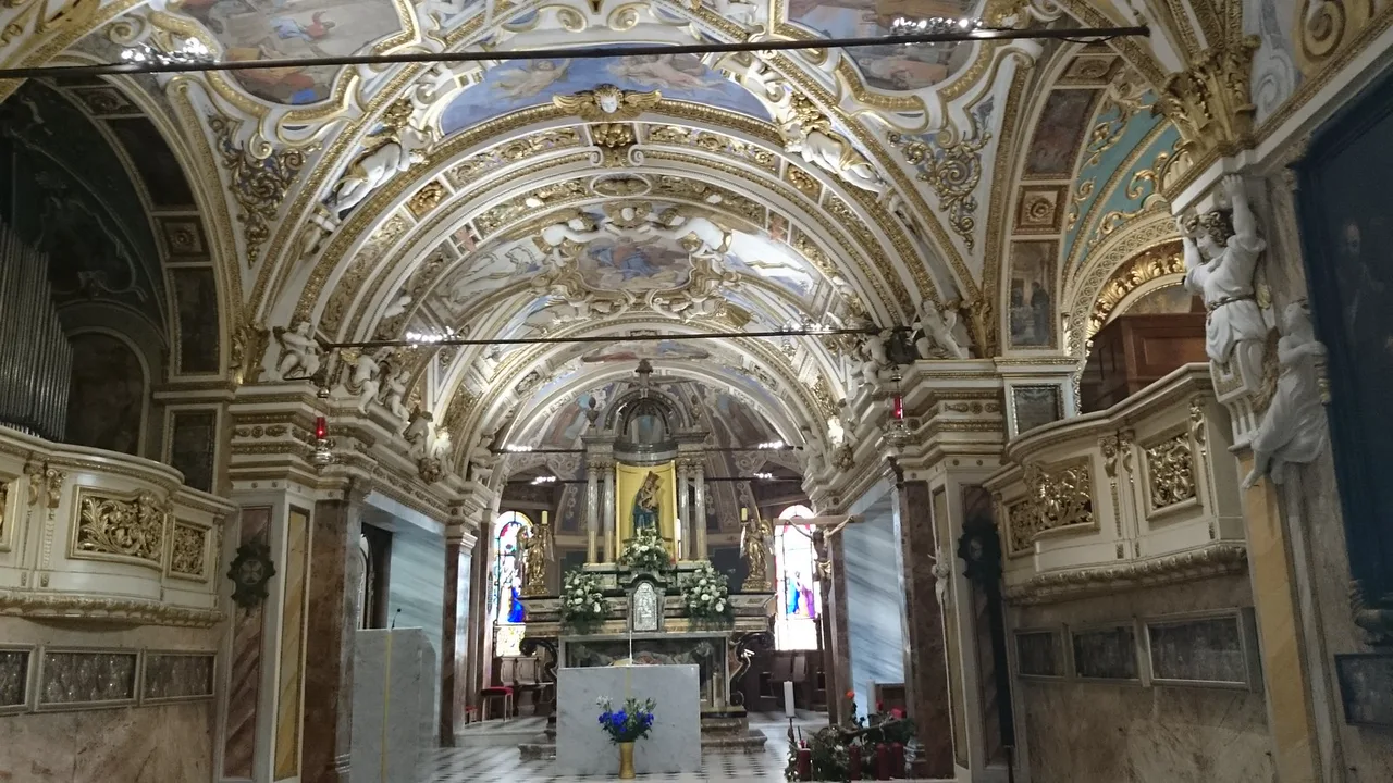 Venue view: the Monastery of Madonna del Sasso above Locarno.