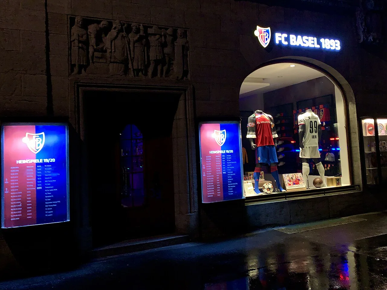 FC Basel , Official Store and Fanshop, Basel, Switzerland ( Ank Kumar , Infosys Limited )