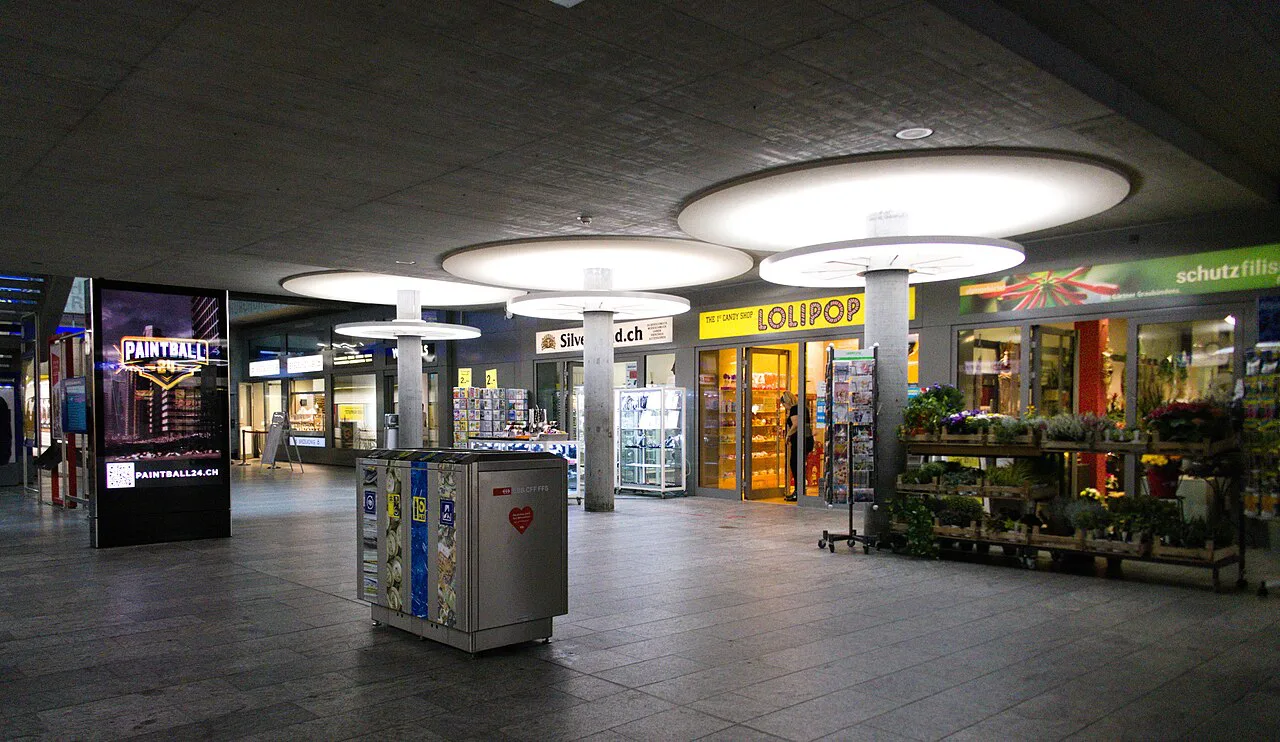 Chur - underground shops