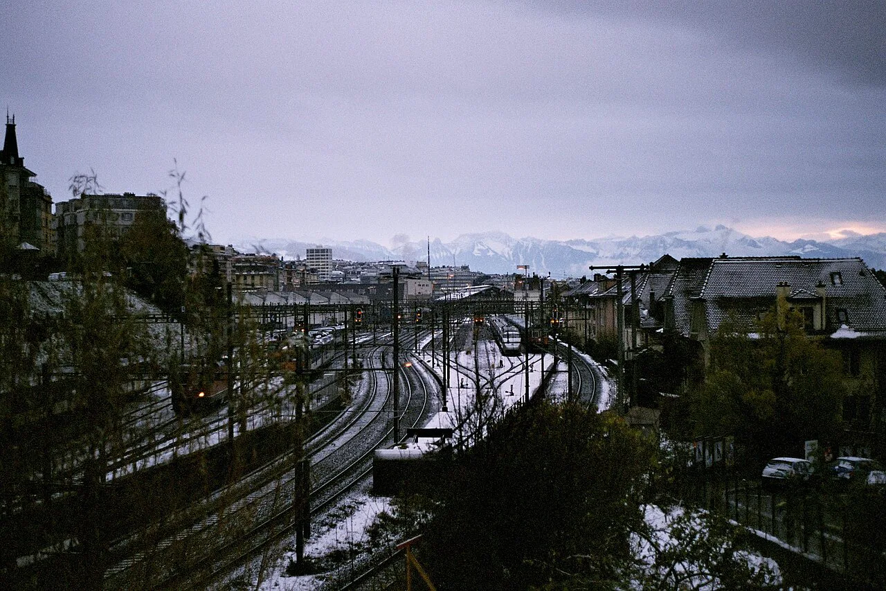 View of Lausanne, Switzerland