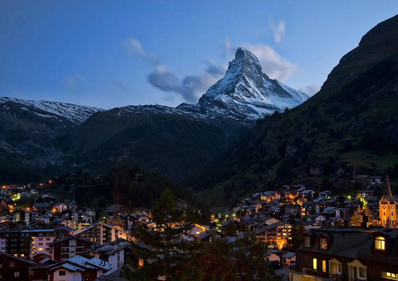 View of Zermatt, Switzerland