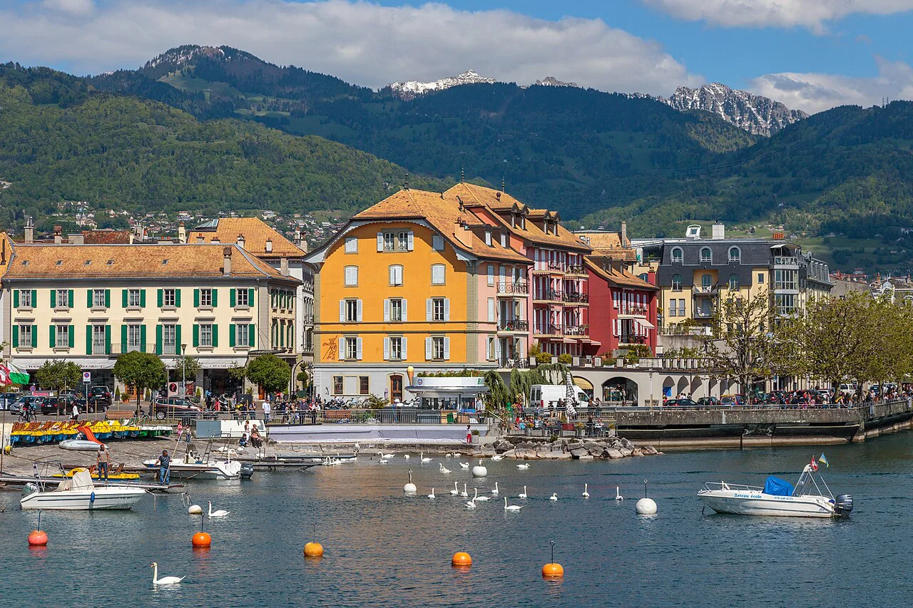 Vevey am Genfersee